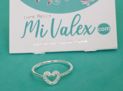 Apl344 Anillo Corazón