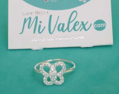 Apl347 Anillo Mariposa