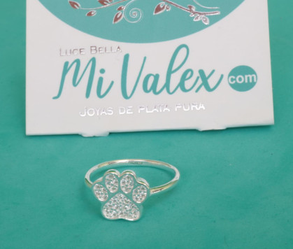 Apl349 Anillo Huellita