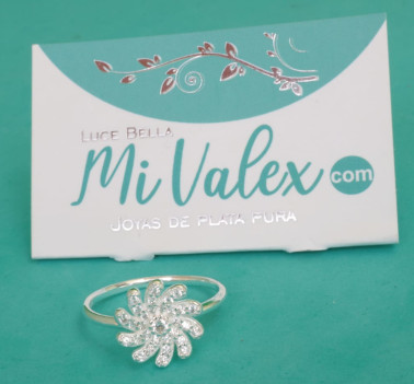 Apl350 Anillo Pétalos