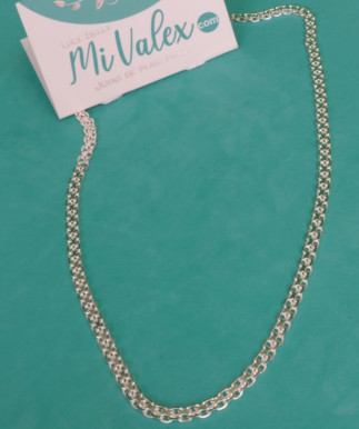 Co108 Cadena Eslabones Forzada Hueca