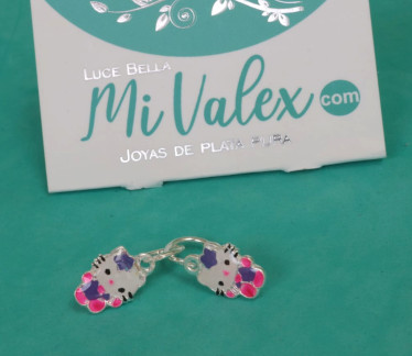 Aa131 Arete Aza Hello Kitty