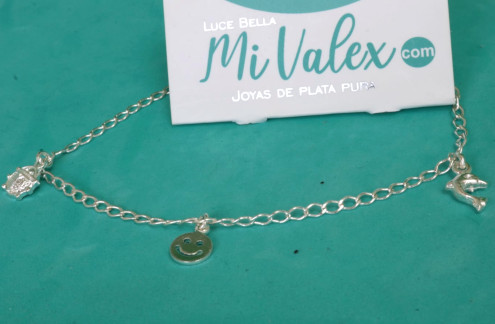 Pu227 Tobillera Carita Feliz