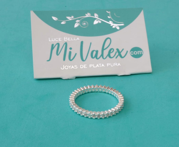 Apl360 Anillo Piedritas