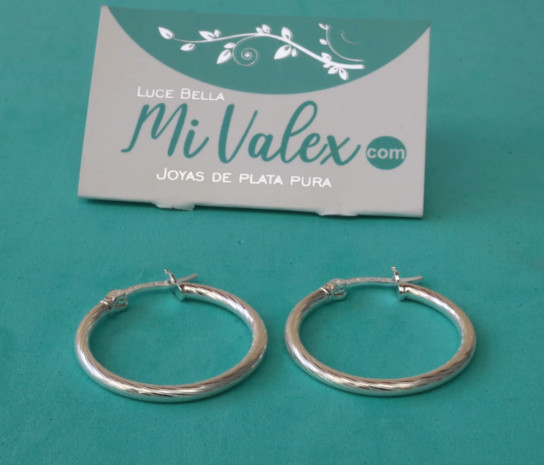 Ar89 Argolla Torneado Suave