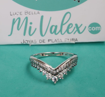 Pa264 PA Anillo Punta Piedritas