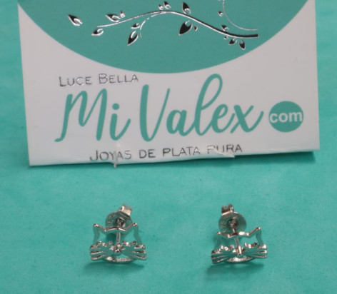 A512 Arete Carita Gatito