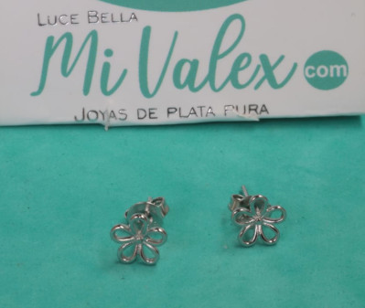A483 Arete Flor Silueta
