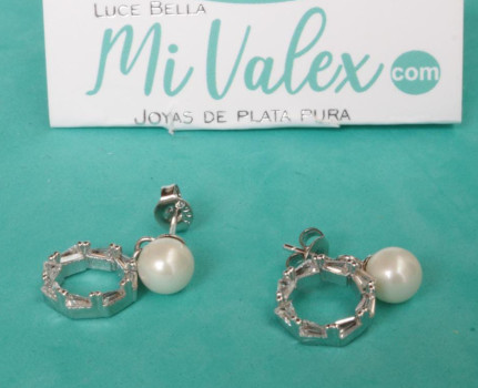 Jo313 Arete Bolita Círculo