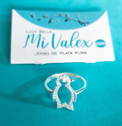 Apl377 Anillo Pingüino 