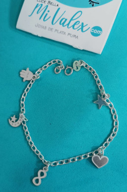 Pu232 Pulsera Dijes 