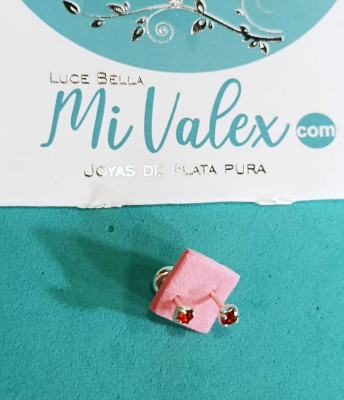 A559 Arete T Piedrita Rojiza