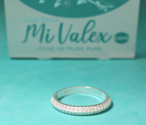 Apl388 Anillo Piedritas