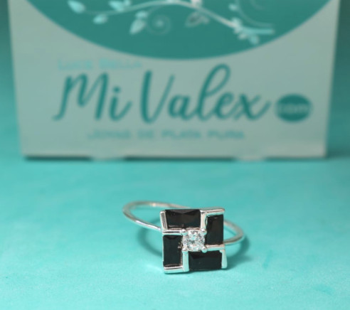 Apl387 Anillo Cuadrado