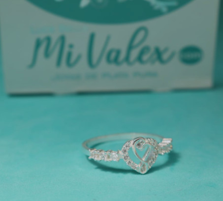 Apl382 Anillo Corazón