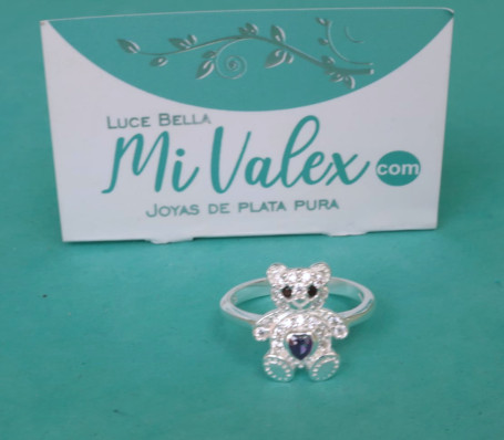 Apl396 Anillo Osito