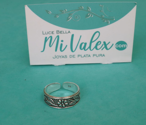 Apq141 Anillo Flor