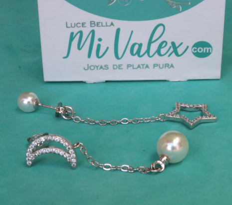 Al193 Arete Largo Estrella Luna