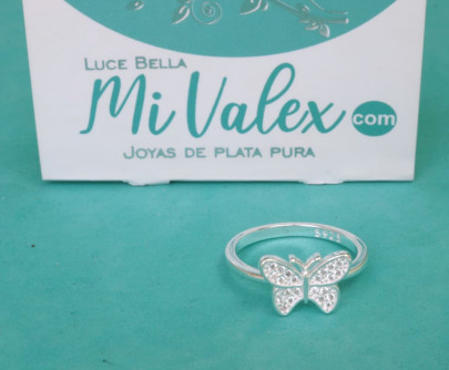 Apl403 Anillo Mariposa