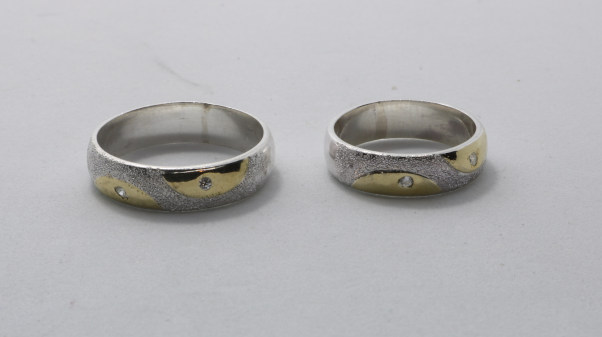 05a45  Aros de Oro Plata
