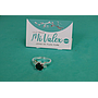 Apl279 Anillo Piedra Negra