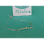 Pu168 Pulsera Bolitas Ajustable