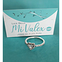 Pa205 PA Anillo Corazón Piedritas