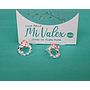 A374 Arete Flor Rosada