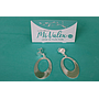 Al129 Arete Ovalo Colgante