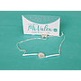 Pu195 Pulsera Luna Blanca