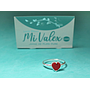 Apl386 Anillo Corazón Rojo