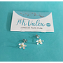A570 Arete Flor Blanca
