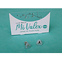 A587 Arete Corazón Piedritas Celestes