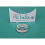Apl409 Anillo Piedritas Filos Oscuros