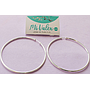 AR40 Argollas Plata Lisa Grandes