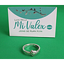 Apq82 Anillo Corazón Formas Grabado