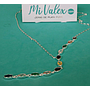 Co100 Collar Piedritas Óvalos Colores