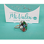 Apq114 Anillo Gotas Colores