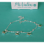 Pu186 Pulsera Estrellas Bolita