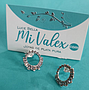 A391 Aretes Círculo Piedritas