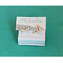 A412 Arete Tornillo Mariposa Colores