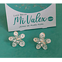 A426 Arete Flor Filigrana 5 Pétalos