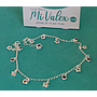 Pu213 Pulsera Corazones Estrellas 