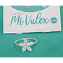 Apl353 Anillo Flor Cinco Pétalos