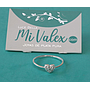 Apl363 Anillo Corazón Piedritas