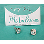 A501 Arete Flor Piedrita
