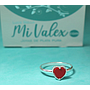 Apl386 Anillo Corazón Rojo