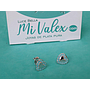 A587 Arete Corazón Piedritas Celestes